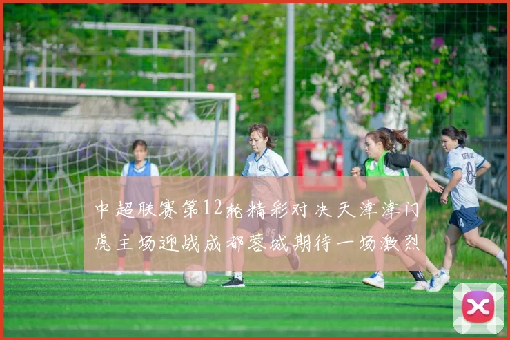 中超联赛第12轮精彩对决天津津门虎主场迎战成都蓉城期待一场激烈较量