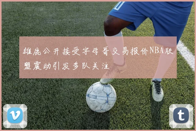 雄鹿公开接受字母哥交易报价NBA联盟震动引发多队关注
